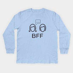 BFF Time Kids Long Sleeve T-Shirt